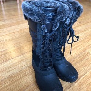North face winter waterproof snow boots
